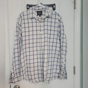 Bonobos Men's,‎ Size XL Tailored Fit 100% Cotton Plaid Button Down